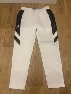 8 YARDS ホワイト ストライプパンツ Mサイズ