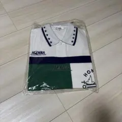 HONMA ポロシャツ Mサイズ ホワイト/グリーン/ネイビー