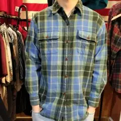 【美品】ラルフローレン ヘビー ネルシャツ M 長袖 USA古着