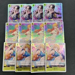 ハンコック ナミ SR おナミ R 12枚セット ワンピースカード