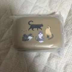 【カルディ】　猫デザイン　ガジェットケース　未使用