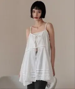 LOWRYS FARM ローリーズファーム 2WAYコットンレースミニワンピース