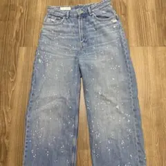 zara ラインストーンデニムのサムネイル