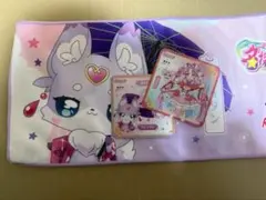 名探偵プリキュア　極楽湯　明智あんな　小林みくる　マフラータオル 名探偵プリキュア！」が極楽湯とコラボ♪ 明智あんな、小林みくるの