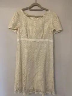 レッセパッセ♡Laisse Passe♡レース♡ワンピース♡白