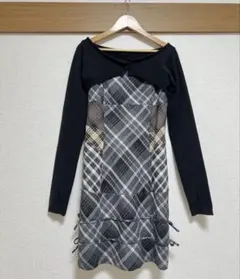 andmary Khy check set beige - メルカリ