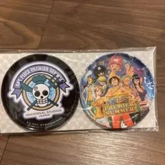 ONE PIECE PREMIER SUMMER 缶バッジ2個セット