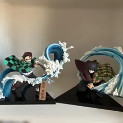 鬼滅の刃　竈門炭治郎　冨岡義勇一番くじフィギュア2体セット