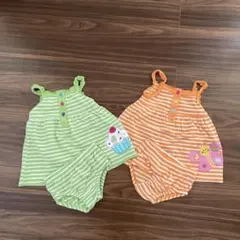 Carter's カーターズ　ベビー服 ノースリーブ　ワンピース セット 2点