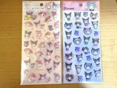 マイメロディ クロミ シール セット 2シート ぷっくり まとめ売り サンリオ