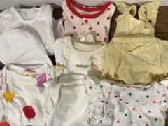 ベビー服　女の子　50-60 まとめ売り