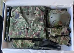 海上自衛隊幹部第3種夏制服上下/ベルト 制帽/1佐階級章/防衛記念章/白