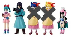 美品 ドラゴンボール フィギュア ブルマ チチ ランチB 3体セット