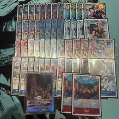 赤青エース デッキ　リーダーパラレル付属