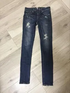 GYDA ダメージ加工スキニー