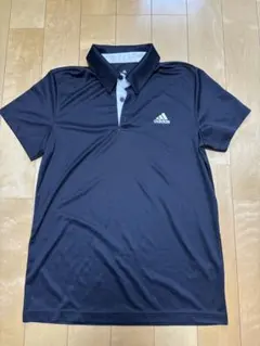 adidas climalite 黒 M ポロシャツ