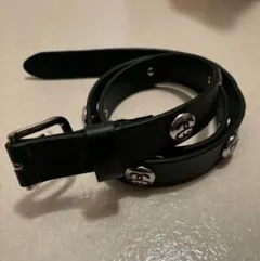 ステューシー　SS-LINK STUDDED BELT　スタッズベルト　グリーン
