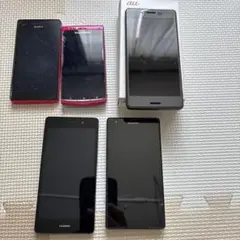 Xperia スマートフォン まとめ売り 5台セット