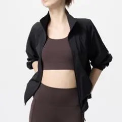 UNIQLO ウルトラストレッチアクティブジャケット XL ブラック