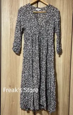 Freak's Store フリークスストア 花柄ロングワンピース