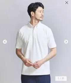 WARDROBE SMART ステイ クリーン ピケ BD ポロシャツ抗菌・防臭