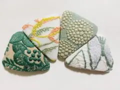GWのハッピーセット 55 ハンドメイド ミナペルホネン パッチンピン ヘアピン