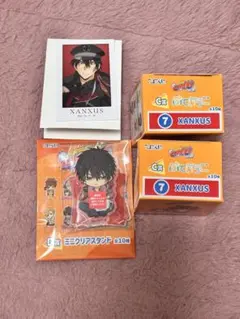 REBORN　XANXUᏚ　4点セット ぷてぃっこ&ミニクリアスタンド&トレカ