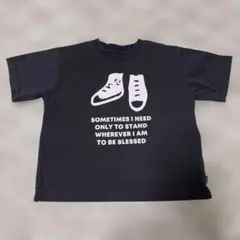 【美品】アーチアンドライン　スミクロ　スニーカー柄　Tシャツ 100〜110のサムネイル