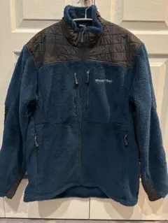 mont-bell クリマエア アングラージャケット 青 Mサイズ 試着のみ