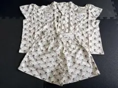 新品　ユニクロ　PAUL & JOE 猫柄 Tシャツ　パンツ　セット 130