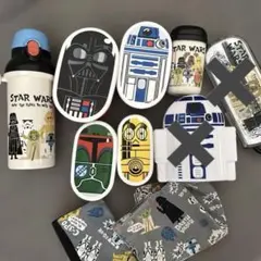 のっか様専用　STAR WARS 弁当箱 水筒 おしぼりケース　セットのサムネイル