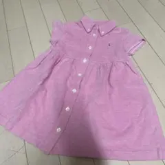 Ralph Lauren 半袖ワンピース 90サイズ ピンク