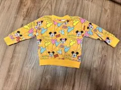 ミッキー ミニー バルーン柄 トレーナー