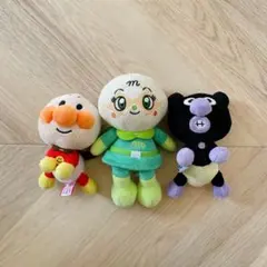 【美品】アンパンマン ぬいぐるみ 3体セット まとめ売り