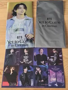ジョングク yet to come シネマ 特典 チケットホルダー おまけシール