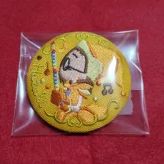 おジャ魔女どれみ　藤原はづき　見習い服　刺繍缶バッジ