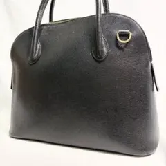希少フランス王室御用達【Gastinne Renette】シボ革ハンドバッグ 