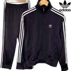 adidas Firebird 上下 セットアップ オーロラブラック S M