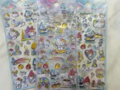 【レア】サンリオキャラクター 立体シール 3枚セット
