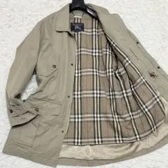 希少 バーバリー ノバチェックライナー付き サファリジャケット VINTAGEのサムネイル