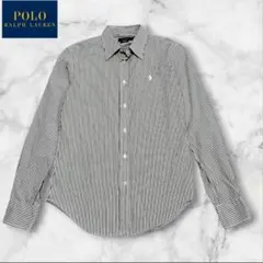 ポロラルフローレン CLASSIC FIT シャツ　ストライプ　現行