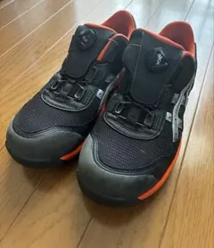 asics cp219安全靴 (2E)黒/青 ダイヤル式26.0 - メルカリ