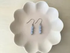 天然石ピアス♡イヤリング変更可✽エンジェライト