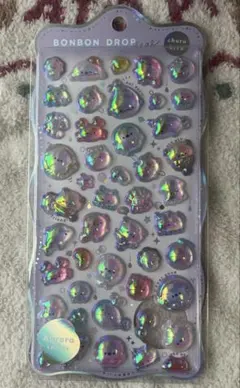 正規品　廃盤品　ボンボンドロップシール　オーロラ　ぷかぷかボンボン