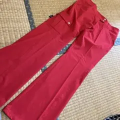 【極美品】FISCHER フィッシャー ゴルフパンツ LL ストレッチ レッド 極美品】FISCHER フィッシャー ゴルフパンツ LL ストレッチ レッド