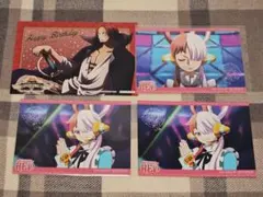 ワンピース 麦スト ポストカード ブロマイド シャンクス ウタ