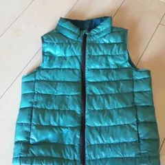 ★UNIQLO★ユニクロ 120センチ ベスト ライトダウン　ブルー