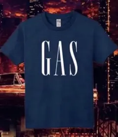 GAS Tシャツ ネイビー flexwitme fuckmylife Sサイズのサムネイル