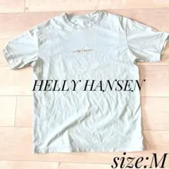 ヘリーハンセン 半袖Tシャツ M 淡グリーン ロゴ刺しゅう HOE62332のサムネイル