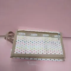 LeSportsacポーチ　調整可能ストラップ付き